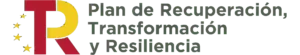 Logo Plan de Recuperación, Tansformación y Resiliencia